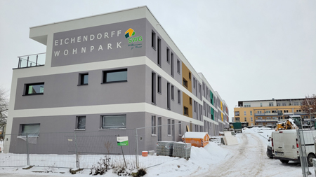 Rohbau Eingangsseite